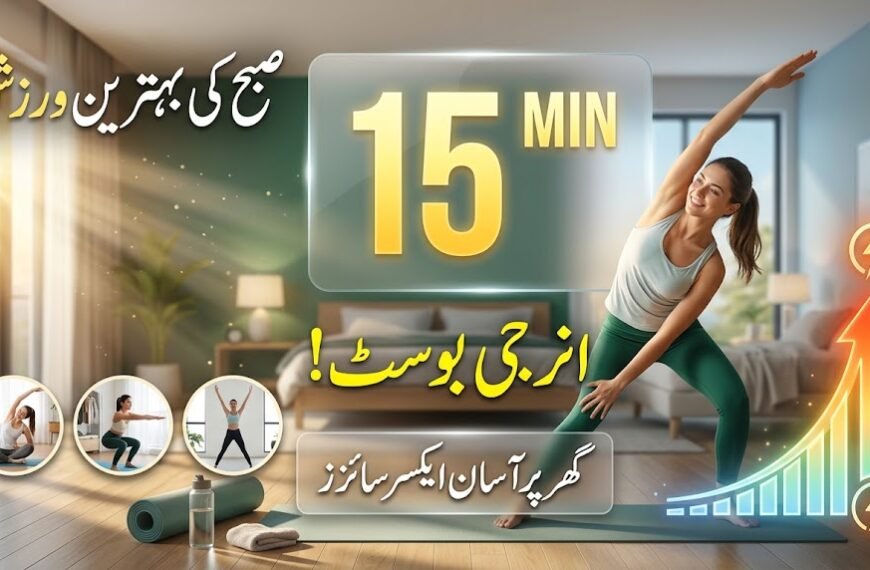 Morning Workout at Home – 15-Minute Exercises to Boost Energy & Fitness